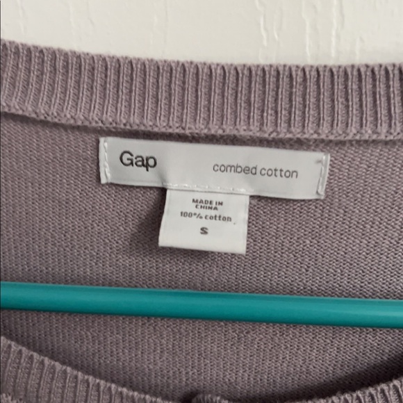 purple button up sweater - Picture 4 of 4